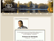 Tablet Screenshot of gartenreich.info